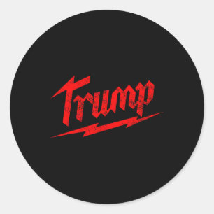 Adesivo Redondo Trump Milwaukee