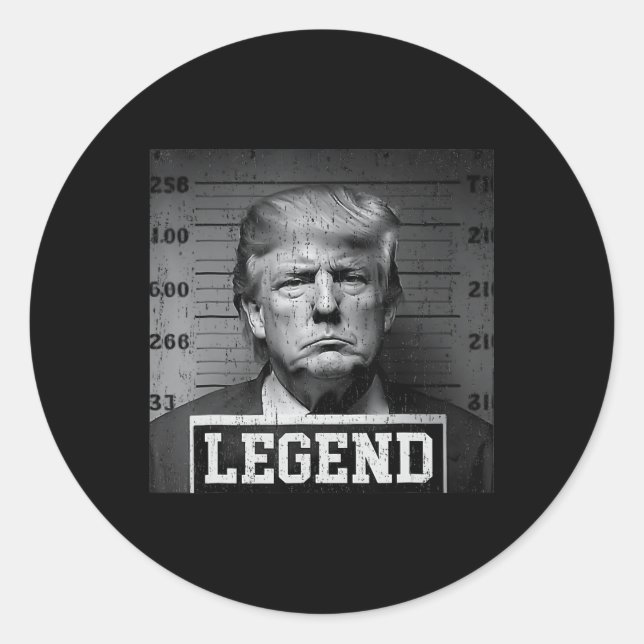 Adesivo Redondo Trump Mug (Frente)