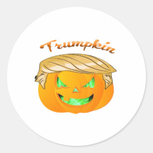 Adesivo Redondo Trumpkin Clássico - Lama num Chapéu MAGA