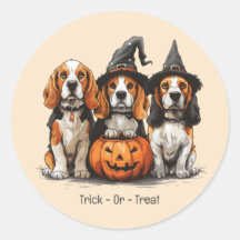 Truque Ou Tratar Cães De Beagle Halloween