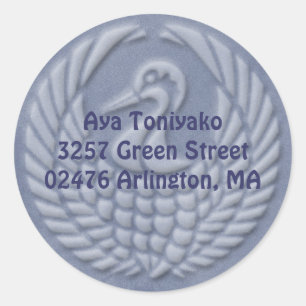 Adesivo Redondo tsuru