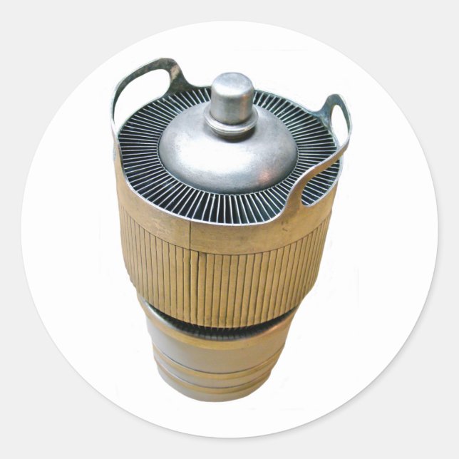 Adesivo Redondo Tubo de vácuo de transmissão de alta potência (Frente)