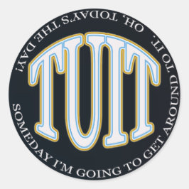 Adesivo Redondo Tubo Redondo