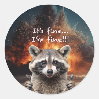 Adesivo Redondo Tudo bem