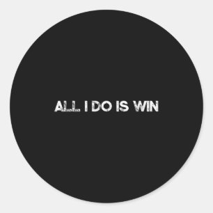 Adesivo Redondo Tudo O Que Eu Faço É Ganhar Malhação De Esporte De