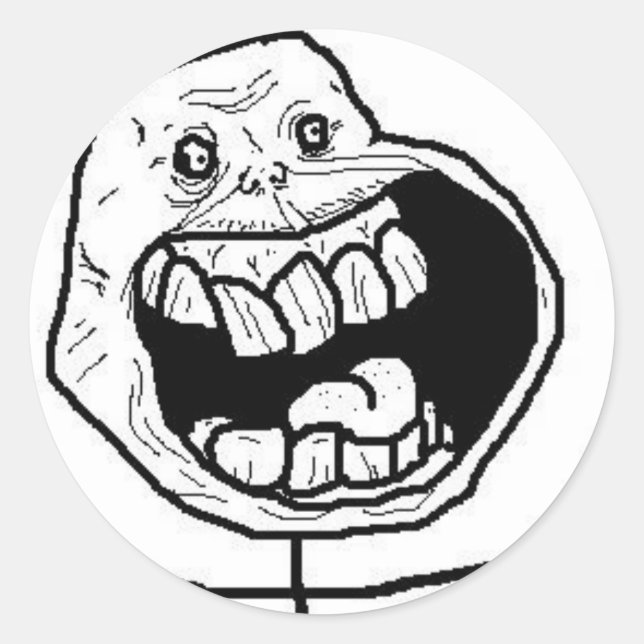 Adesivo Redondo Tumblr Memory Sticker (Frente)