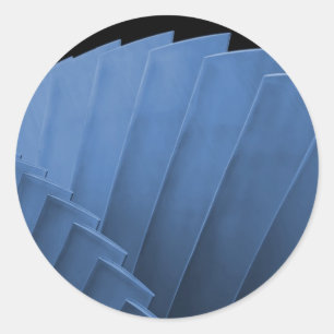 Adesivo Redondo Turbina