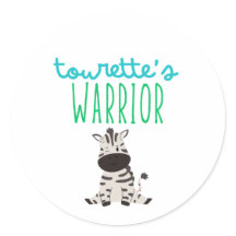 Turirette's warrior aware Stickers Labels