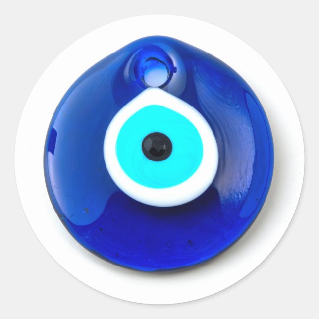 Adesivo Redondo Turkish glass nazar  (Frente)