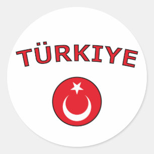 Adesivo Redondo Turkiye