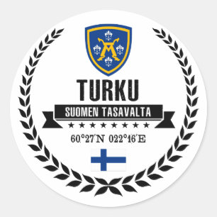 Adesivo Redondo Turku