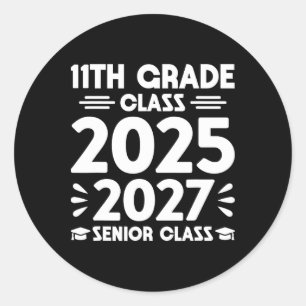 Adesivo Redondo Turma da 11ª Série de 2025 Futuro Senior Cl de 202