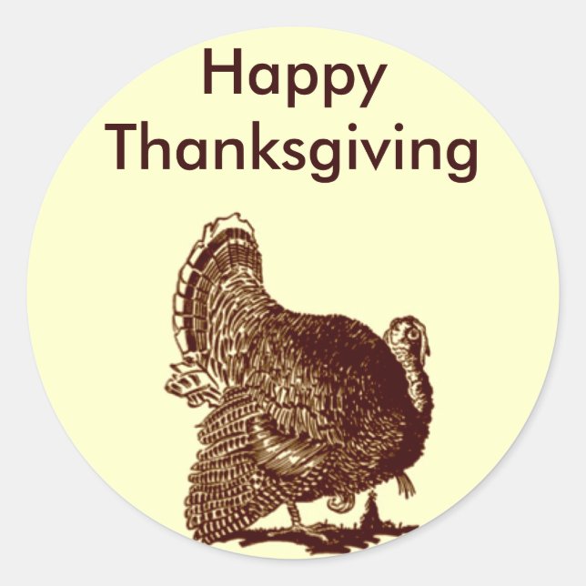 Adesivo Redondo Turquia (Frente)