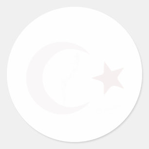 Adesivo Redondo Turquia Atatürk Istiklal Marsi Idea Istambul