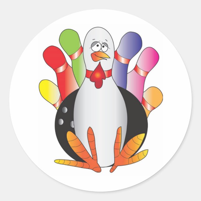 Adesivo Redondo Turquia Bowl (Frente)