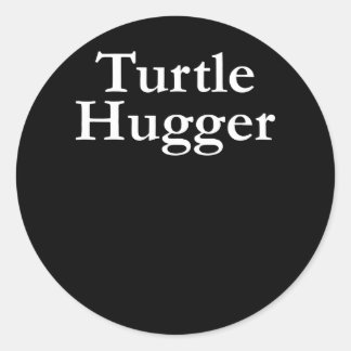 Adesivo Redondo Turtle Lover | Turtle Hugger