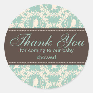 Adesivo Redondo Tweet Twins TY Sticker