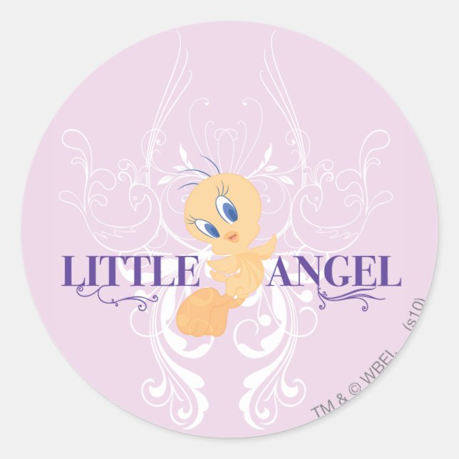 Adesivo Redondo TWEETY™ "Anjinho" (Frente)