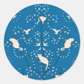 Adesivo Redondo Twilight Tomcats Round Glossy Sticker