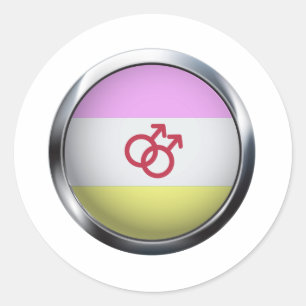 ADESIVO REDONDO TWINK PRIDE MEDALLION