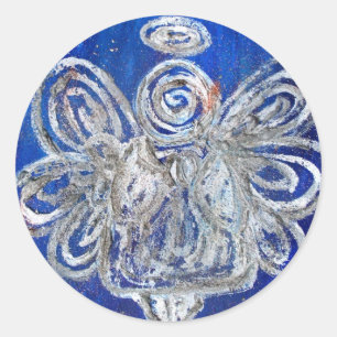 Adesivo Redondo Twinkle Angel Sticker