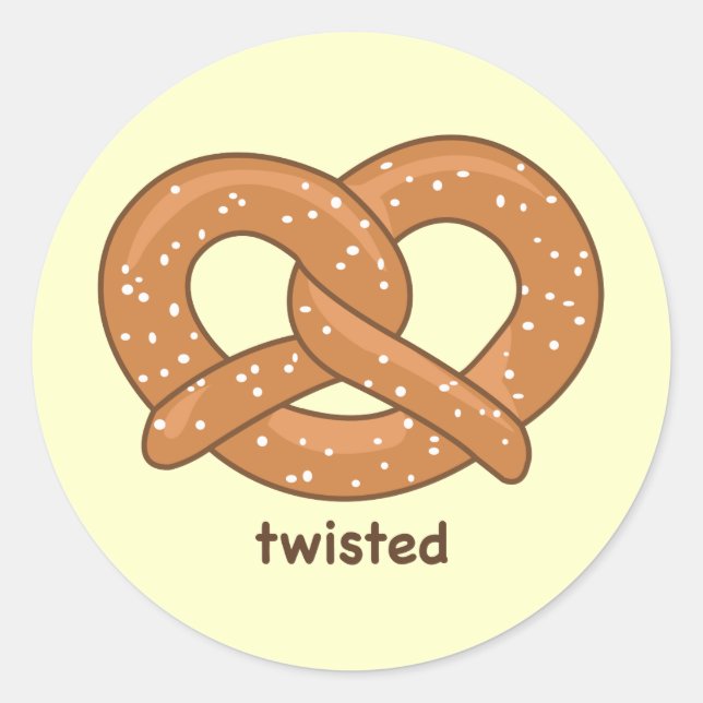Adesivo Redondo Twisted (Frente)
