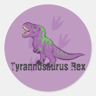 Adesivo Redondo Tyrannosaurus Rex
