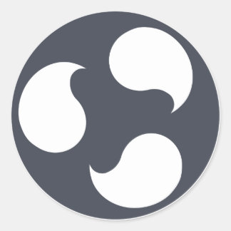 Adesivo Redondo Ubuntu Budget Stickers