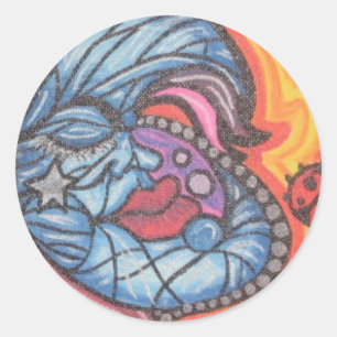 Adesivo Redondo UeMoOn