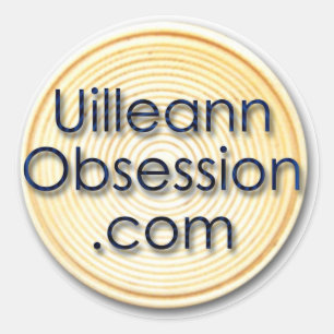 Adesivo Redondo UilleannObsession.com Round Sticker