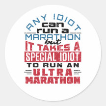 Ulmarathon Runner Qualquer Idiot Pode Executar