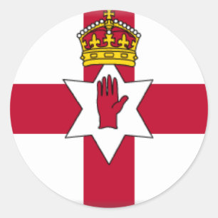 Adesivo Redondo Ulster embandeira