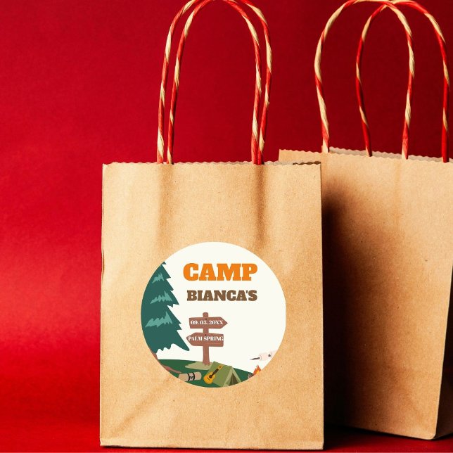 Adesivo Redondo Última Trilha Antes da despedida de solteira no Ac (Criador carregado)