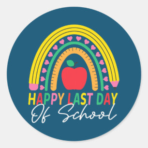 Adesivo Redondo Último Graduação em Vestuário da Escola Professor