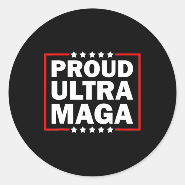 Adesivo Redondo Ultra Maga Ortodia Ultra Maga 8 (Frente)