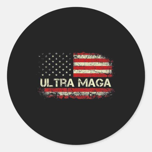 Adesivo Redondo Ultra Maga Ultra-Maga Ortodia  (Frente)