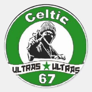 ADESIVO REDONDO ULTRAS CELTICAS.