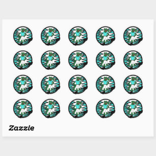 Adesivo Redondo Ulysses Sticker
