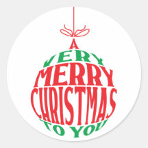 Um Feliz Natal para Você Ornamento