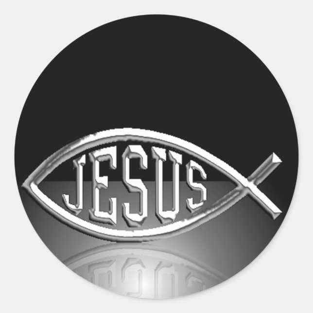 Adesivo Redondo Um Fisher Dos Homens (Frente)