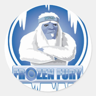 Adesivo Redondo UM_Frozen_Fury