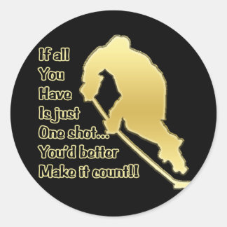 Adesivo Redondo Um hot Sticker