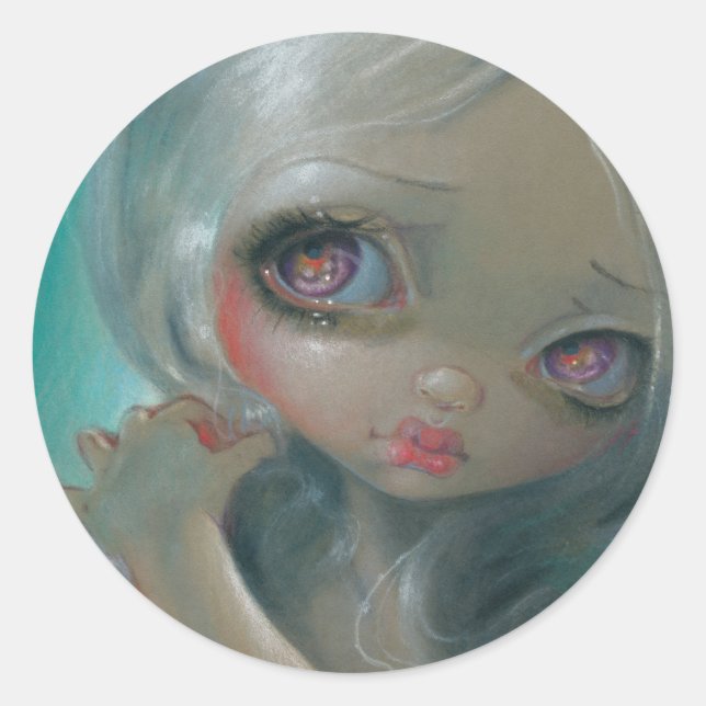 Adesivo Redondo "Um momento assombroso" (Frente)