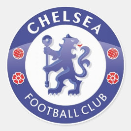 Adesivo Redondo Um novo Design de Chelsea
