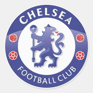 Adesivo Redondo Um novo Design de Chelsea