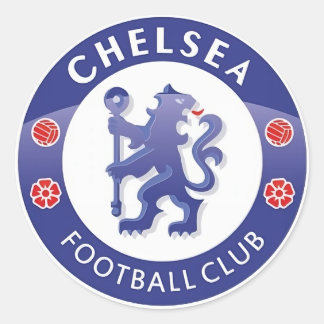 Adesivo Redondo Um novo Design de Chelsea