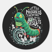 Um Pequeno Progresso Todos os Dias Lagarta Comilon