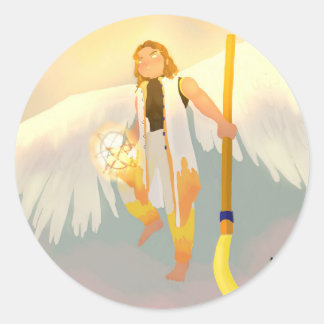 Adesivo Redondo Unexpected buddy