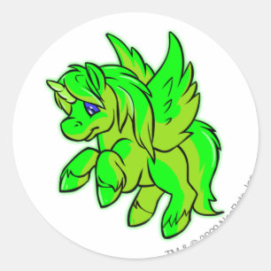 Adesivo Redondo Uni brilhando