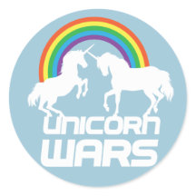Unicorns Guerras com Arco-Íris
